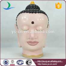 Venta al por mayor clásica de busto de cerámica de Avalokitesvara Home Decor